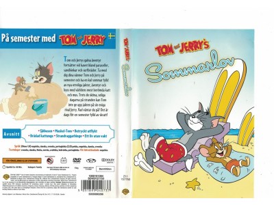 Tom och Jerry´s Sommarlov  DVD